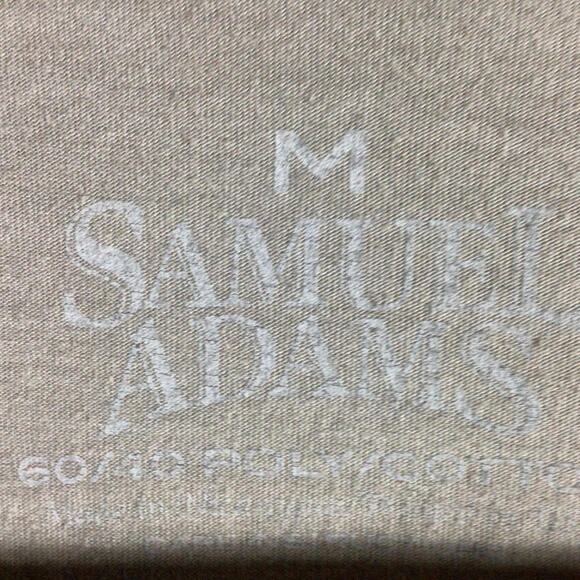 Samuel Sam Adams Boston Brewery T Shirt Gray Medium - Picture 4 of 4